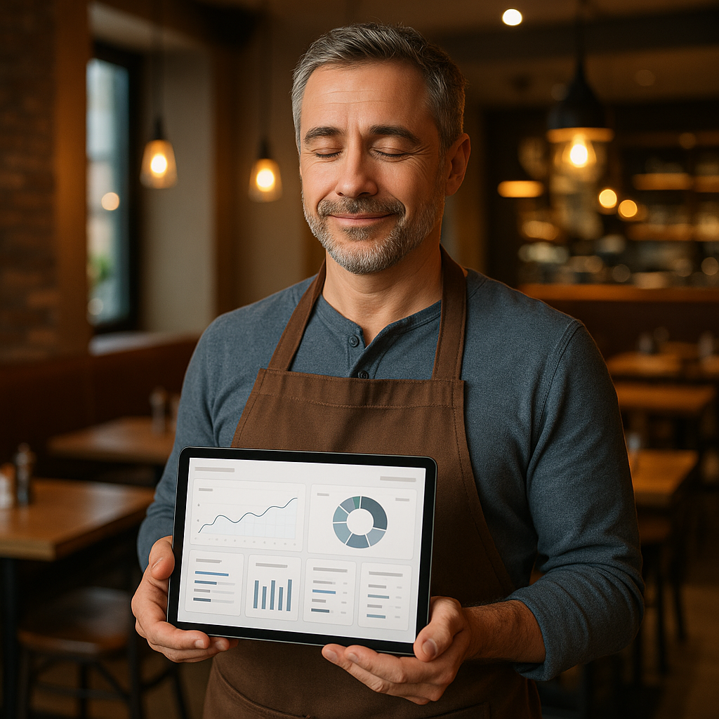 Restaurant bookkeeping dashboard